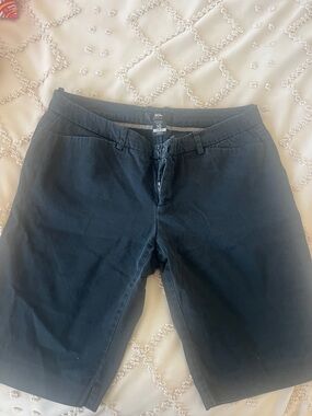 Mossimo Supply Co. Black Women's Bermuda Shorts